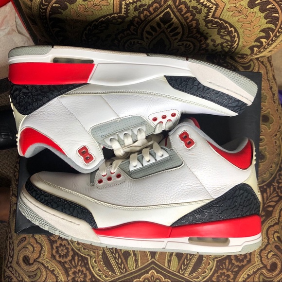 Jordan Shoes Air Jordan Retro 3 Fire Red 23 Poshmark Jordan Shoes Air Jordan Retro 3 Fire Red 23 Poshmark